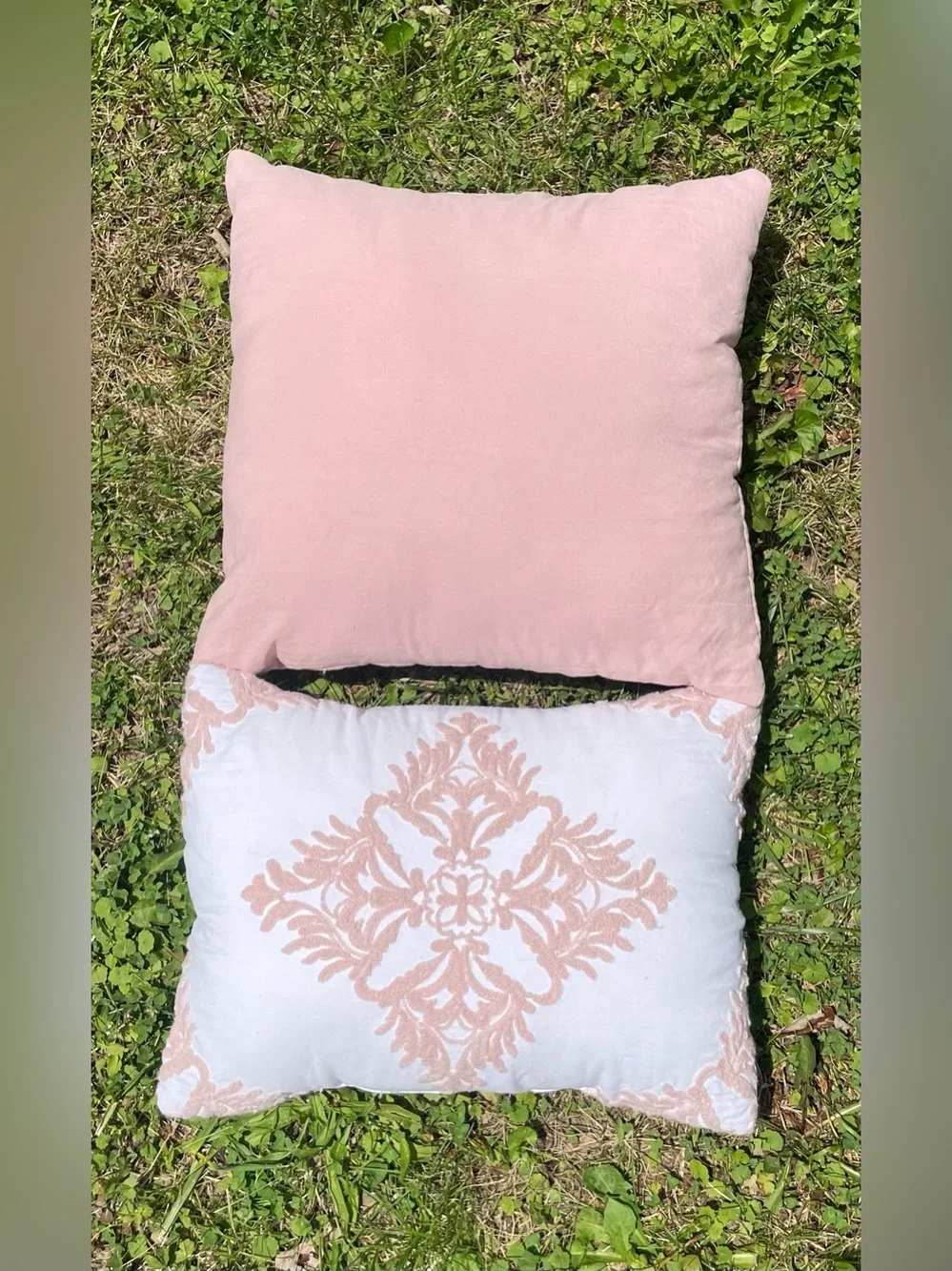 Embroidered Decorative Throw Accent Pillows
